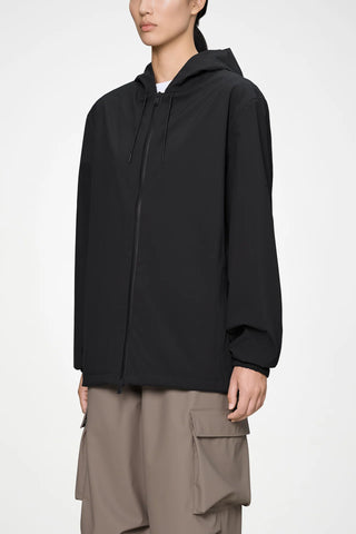 RAINS SUVA HARDSHELL JACKET BLACK 12410