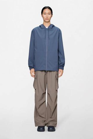 RAINS SUVA HARDSHELL JACKET BLUE DUSK 12410