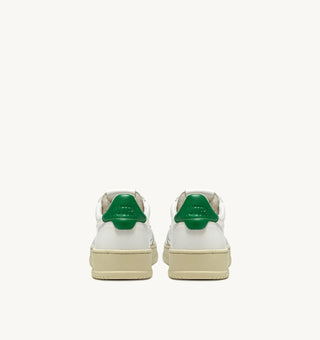 AUTRY MEDALIST LOW  WHITE GREEN LEATHER - AULMLL20