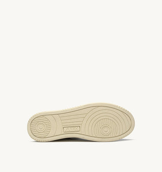 AUTRY MEDALIST LOW  WHITE GREEN LEATHER - AULMLL20