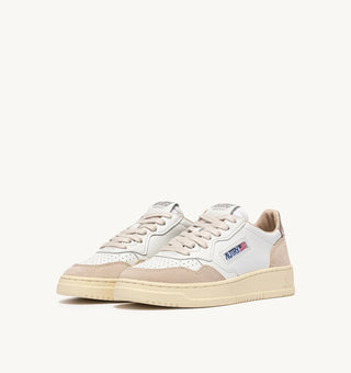 AUTRY MEDALIST WHITE GOLD LEATHER - AULWLS75