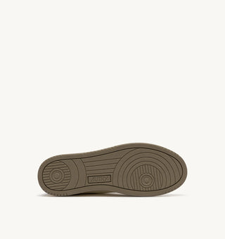 AUTRY MEDALIST LOW COVERT GREEN LICORICE LEATHER - AULMBW07