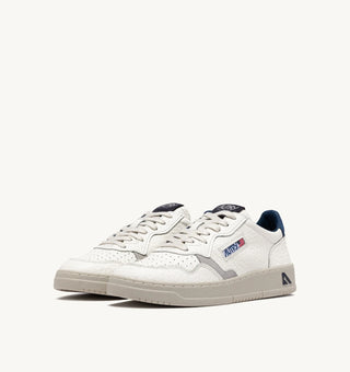AUTRY MEDALIST LOW LEATHER ENSIGNE BLUE - AULMNE12