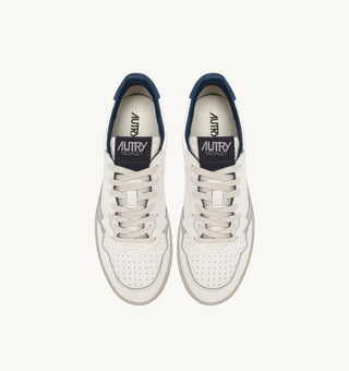AUTRY MEDALIST LOW LEATHER ENSIGNE BLUE - AULMNE12