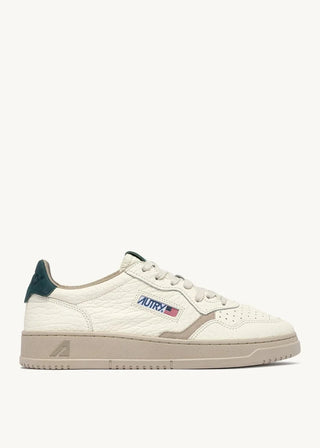 AUTRY MEDALIST LOW FEATHER GRAY DARKSEA LEATHER - AULMNE18