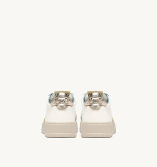 AUTRY MEDALIST LOW  PLATINIUM SPONGE LEATHER - AULWNE15