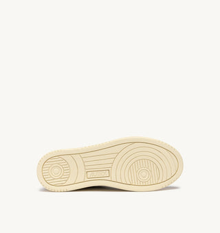 AUTRY MEDALIST LOW  WHITE LEATHER LION SUEDE - AULMLS16