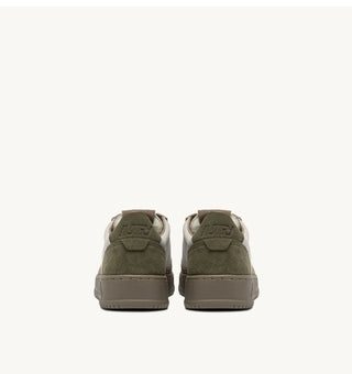 AUTRY MEDALIST LOW  TRICOLOR JUNGLE WHITE ANTILOP SUEDE - AULMTS40