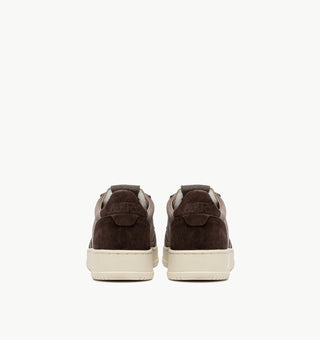 AUTRY MEDALIST LOW  TRICOLOR TAUPE TERRACOTA SUEDE - AULMTS41