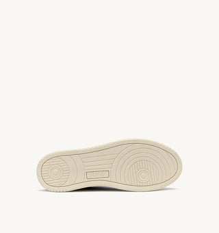 AUTRY MEDALIST LOW  TRICOLOR TAUPE TERRACOTA SUEDE - AULMTS41