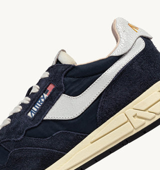 AUTRY REELWIND BLUE SPACE NYLON SUEDE - WWLMNC30