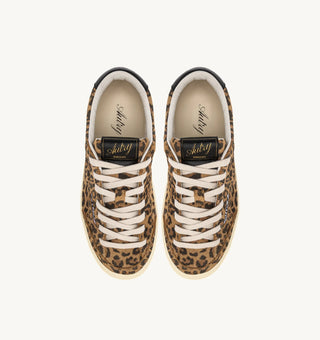 AUTRY WINDSCAPE LOW LEOPARD BLACK SUEDE -SCLWDY01