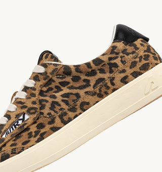 AUTRY WINDSCAPE LOW LEOPARD BLACK SUEDE -SCLWDY01