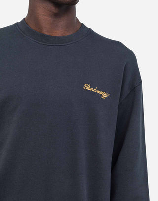 OLOW CITY SWEATSHIRT CARBON BLACK