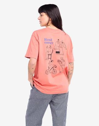 OLOW CITIZEN T-SHIRT MINERAL PINK