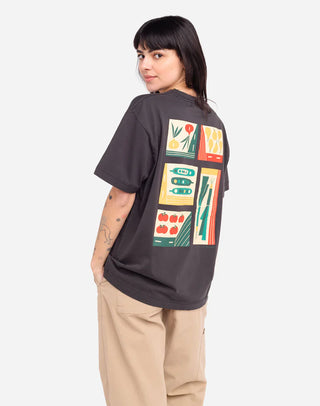 OLOW HARVEST T-SHIRT CARBON BLACK
