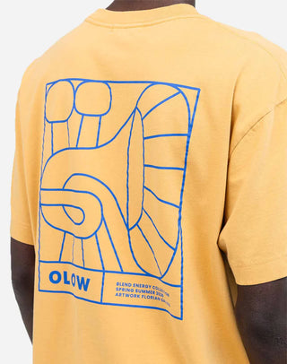 OLOW JAZZY T-SHIRT OCHRE