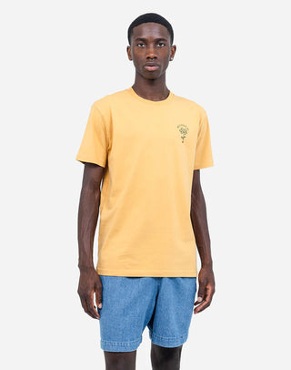 OLOW BOTANICAL T-SHIRT OCHRE