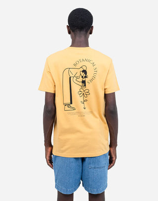 OLOW BOTANICAL T-SHIRT OCHRE