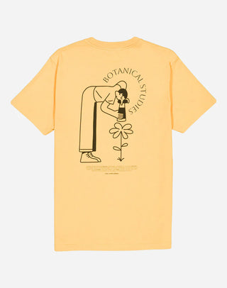 OLOW BOTANICAL T-SHIRT OCHRE