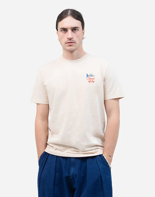 OLOW FANFARE T-SHIRT CREAM