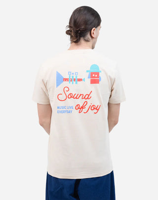 OLOW FANFARE T-SHIRT CREAM