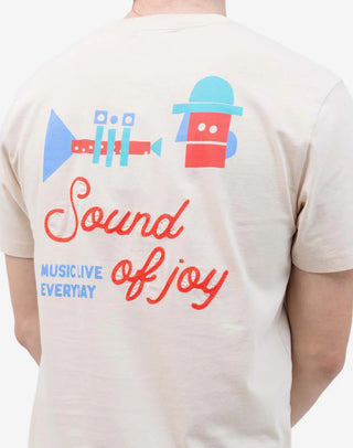 OLOW FANFARE T-SHIRT CREAM