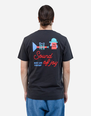 OLOW FANFARE T-SHIRT CARBON BLACK