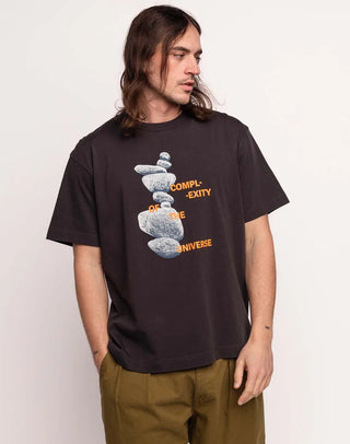 OLOW UNIVERSE T-SHIRT CARBON BLACK