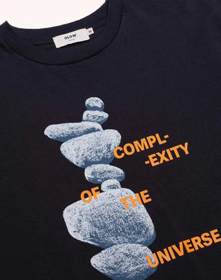 OLOW UNIVERSE T-SHIRT CARBON BLACK